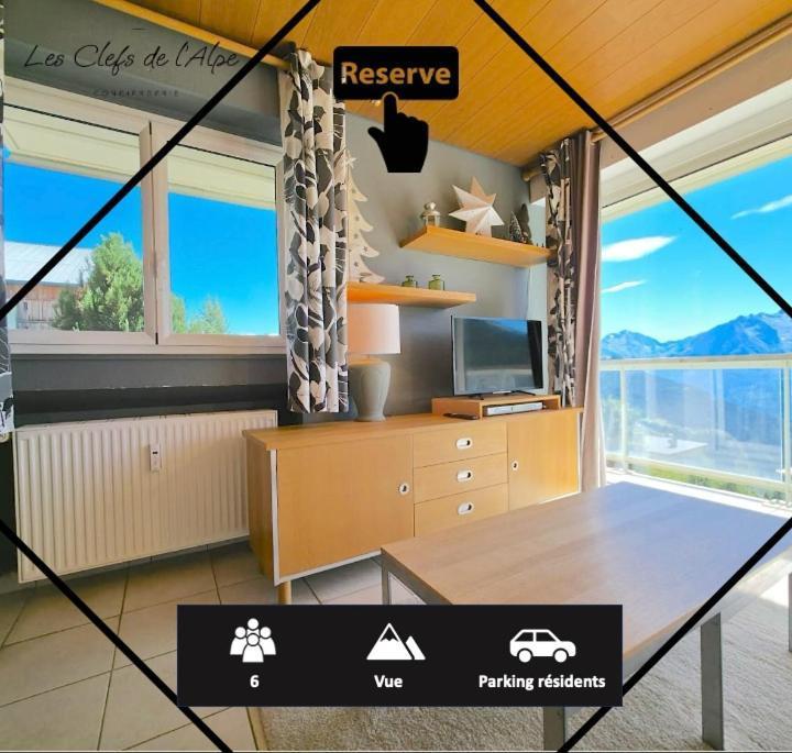 Two-Bedroom Apartment (1 double bed) – Spacieux F3 - Jolie Vue Sur Les Montagnes