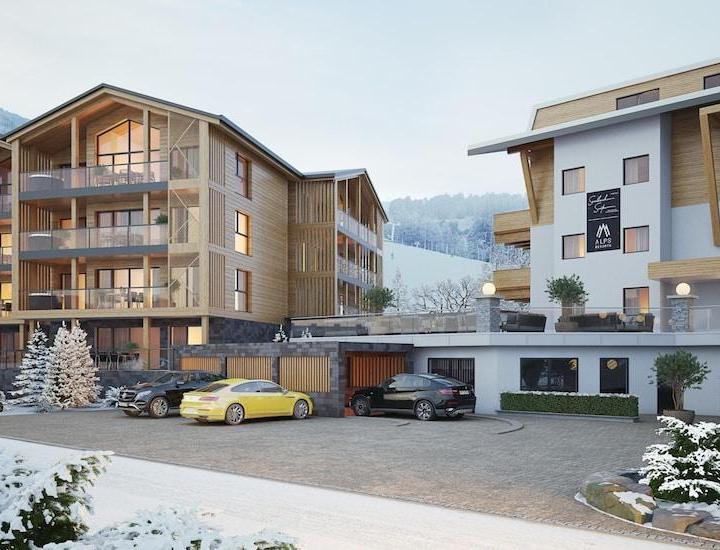 Apartment (1 Double Sofa Bed, 1 Bed, 1 Twin Bunk Bed and 1 Large Twin Bed) – Suite in Saalbach Near Ski Area