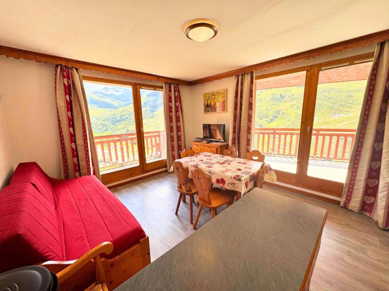 Residence Valmont - Appartement Avec 2 Chambres Et Vue Sur la Montagne Pour 6 Personnes Mae-4154, Les Menuires