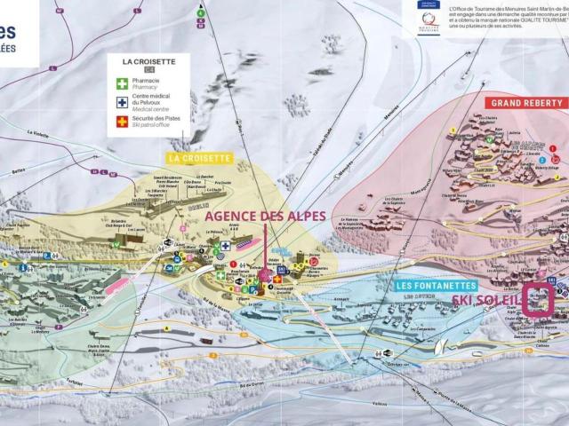 Charmant Appartement Pour 5, Ski Aux Pieds, Bien Equipe, Proche Commerces Et Piscine a Les Bruyeres - Fr-1-452-237 – bild 6