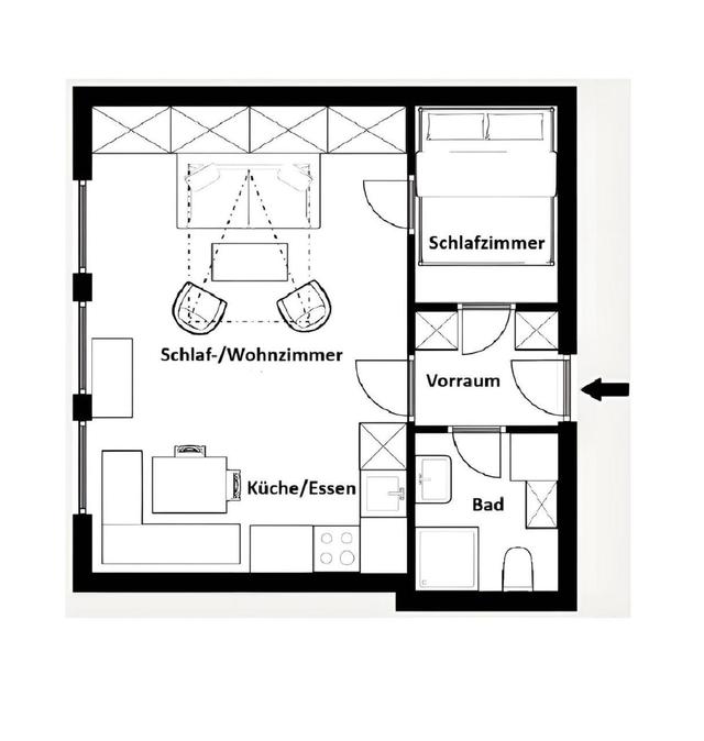 Susis Alpen Apartment – billede 7
