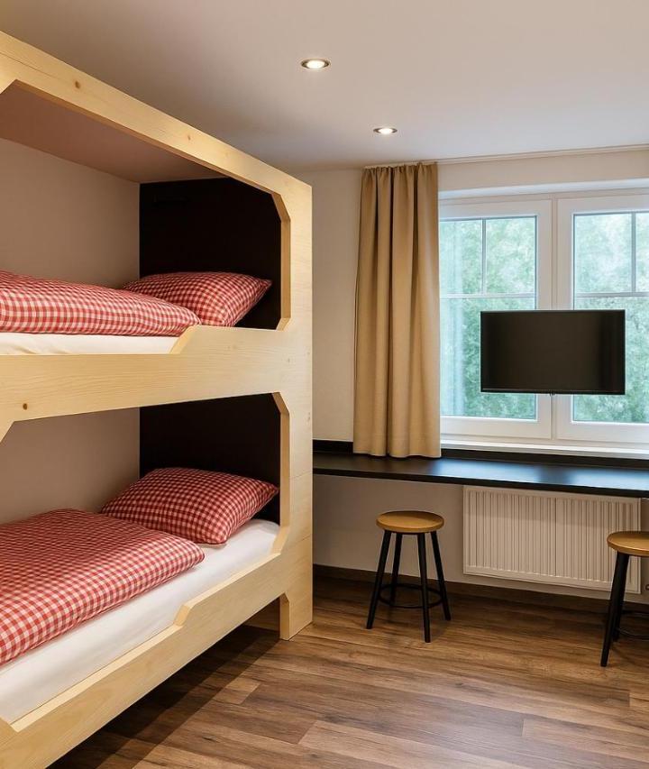One-Bedroom Apartment (1 bunk bed and 1 sofa bed) - Free WiFi – Tinyalps