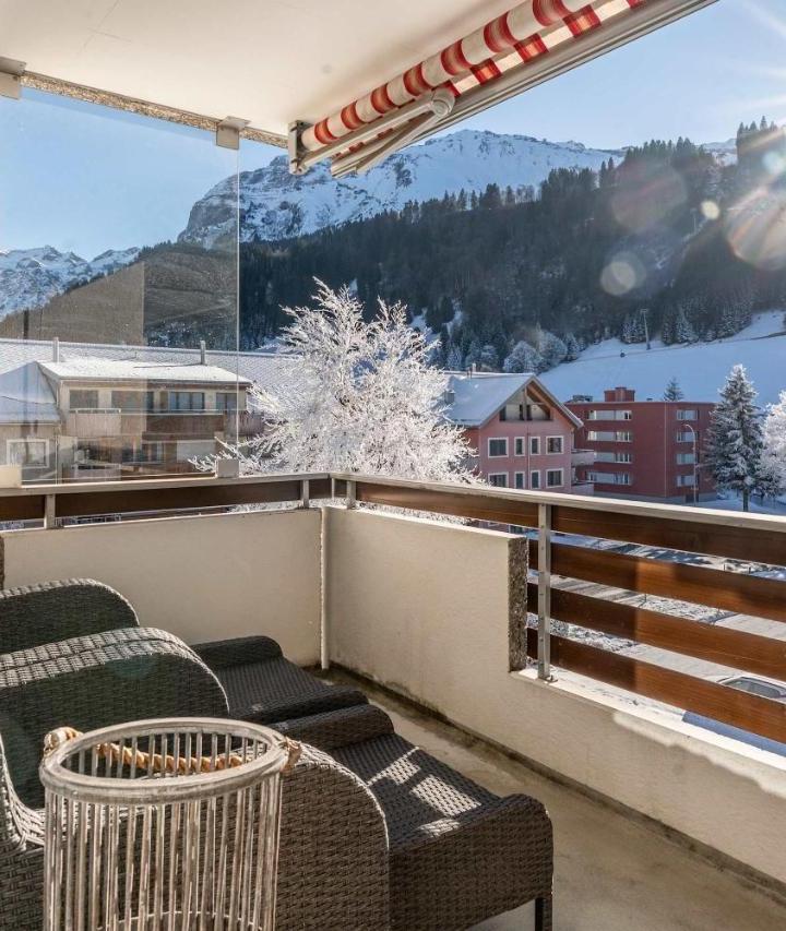 Apartment (Bedroom#1: 1 double bed) - Free WiFi – Titlis Studio Engelberg with Balcony Great View (Adults Only)