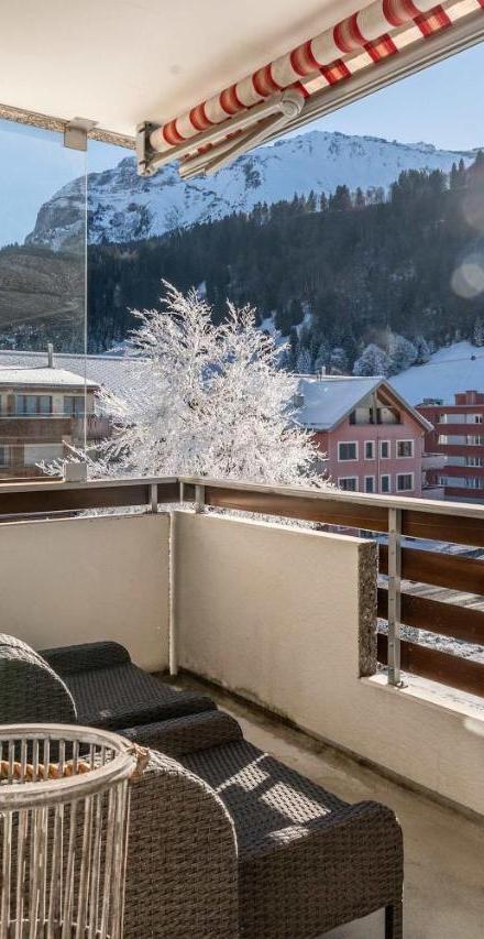 Titlis Studio Engelberg with Balcony Great View (Adults Only) – billede 1