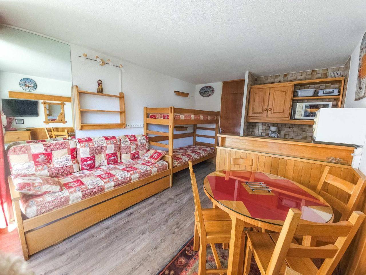 Studio Confortable Pour 3 Personnes, Vue Montagne - Fr-1-452-26, Les Menuires