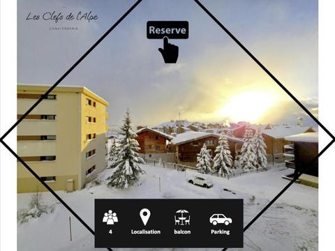 Grand Studio - Emplacement Ideal Pied Des Pistes – Alpe d'Huez
