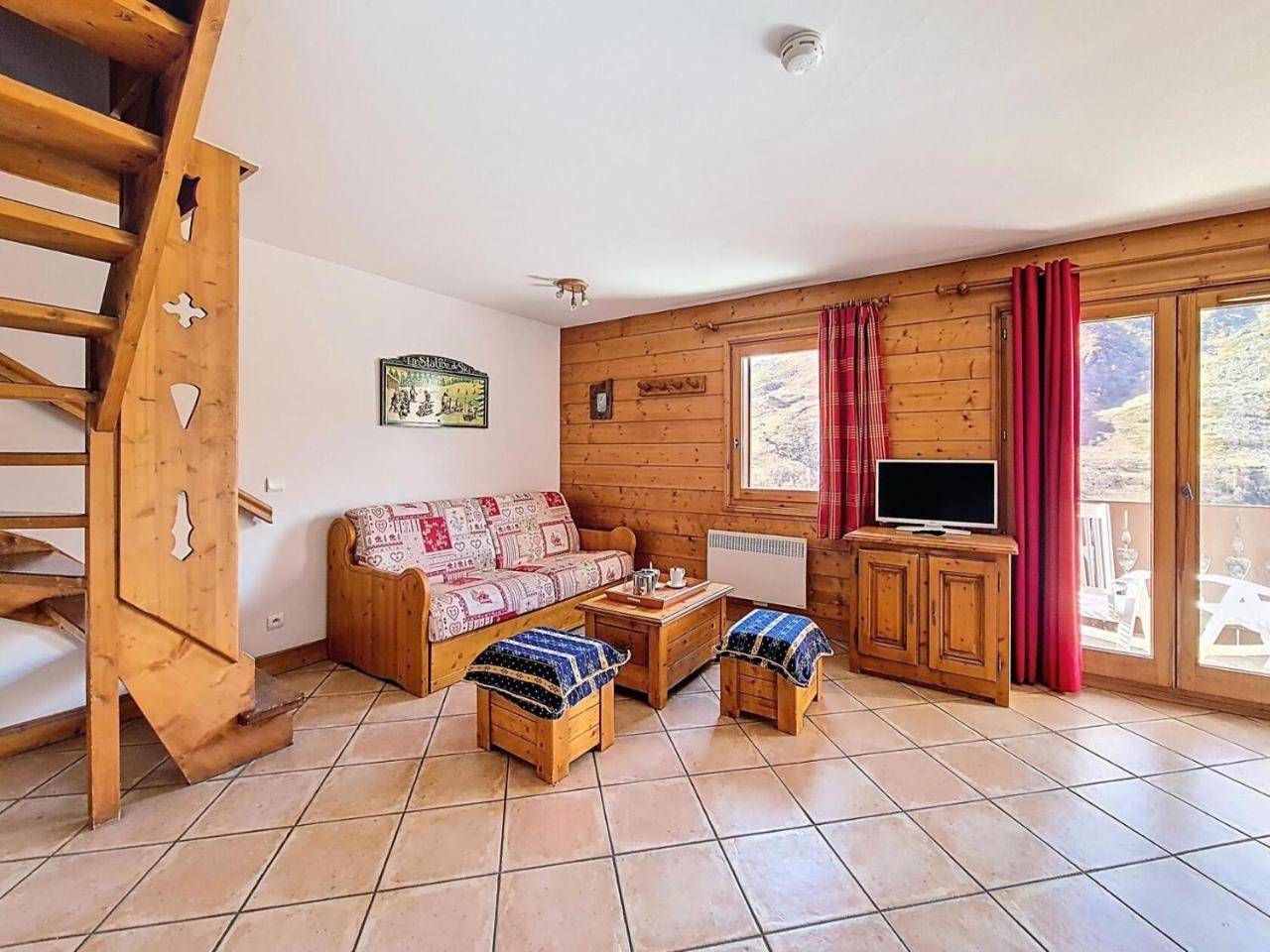 Residence Hameau Des Airelles - Appartement Spacieux. Proche Des Pistes. Balcon Mae-2533, Les Menuires