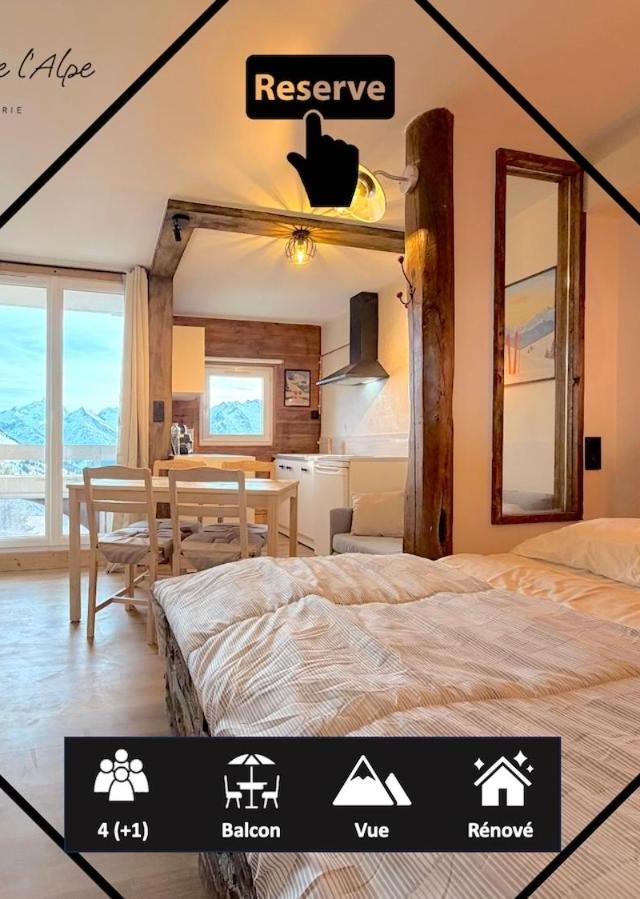 Studio Cosy Et Ensoleille - Jolie Vue Montagnes