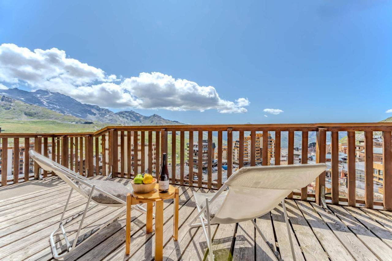 Comfort with Balcony Ski Access And Parking, Val Thorens