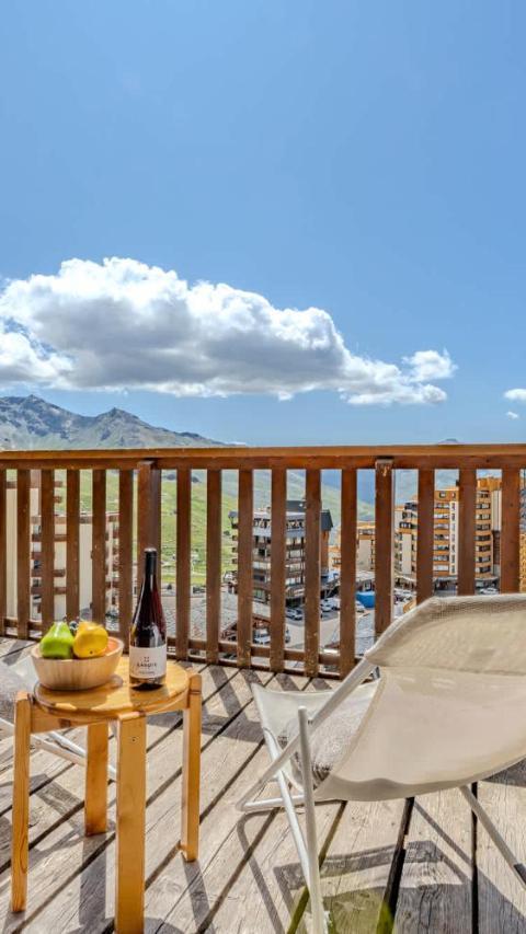 Comfort with Balcony Ski Access And Parking – Val Thorens