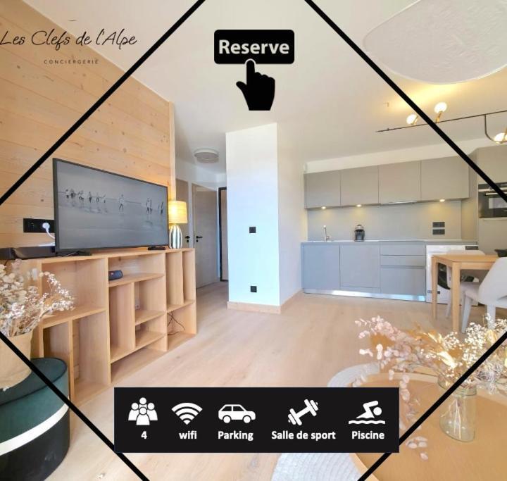 One-Bedroom Apartment (1 large bed) - Free WiFi – T2 D'exception Avec Piscine Et SPA - Parking Prive