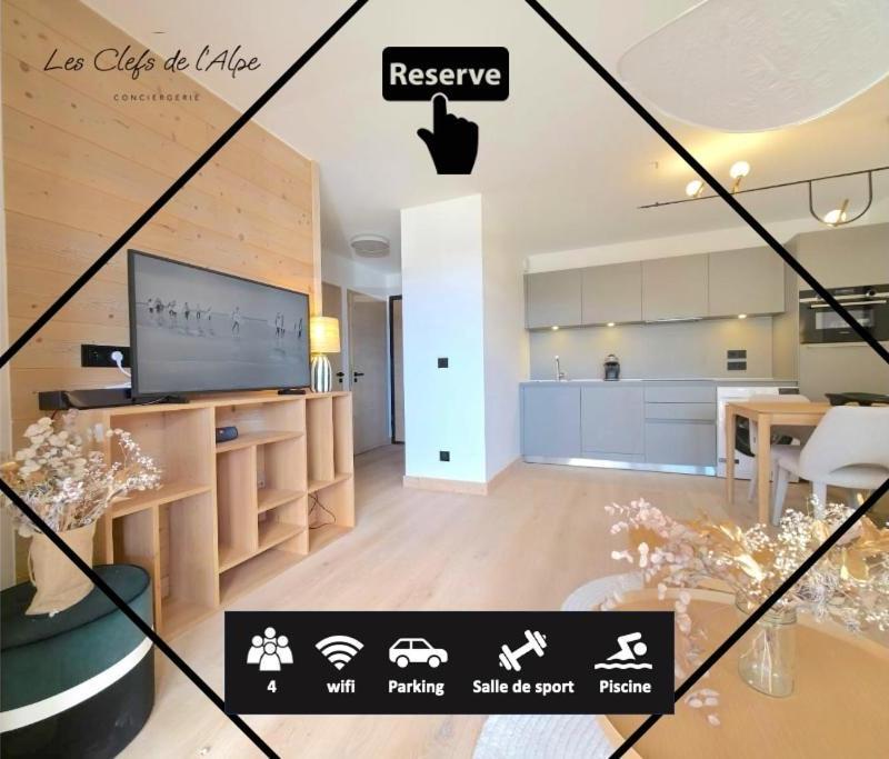 T2 D'exception Avec Piscine Et SPA - Parking Prive