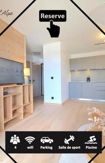 T2 D'exception Avec Piscine Et SPA - Parking Prive – billede 1