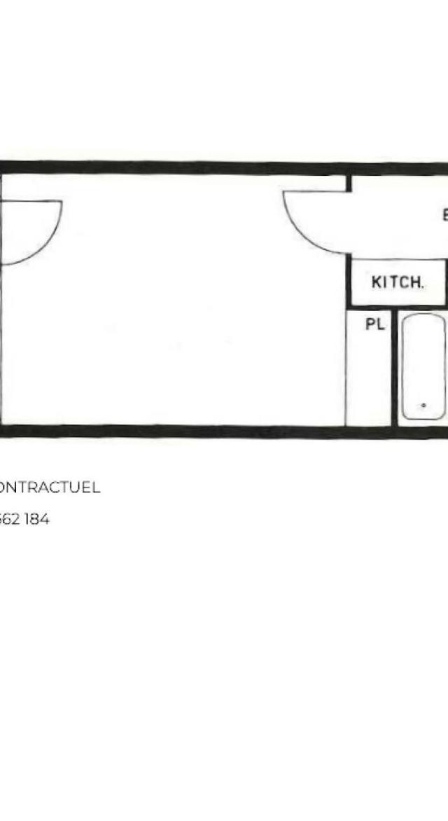 Residence Chaviere - Studio 4 Pers Au Pied Des Pistes a la Croisette - Acces 3 Vallees Mae-5624 – billede 5