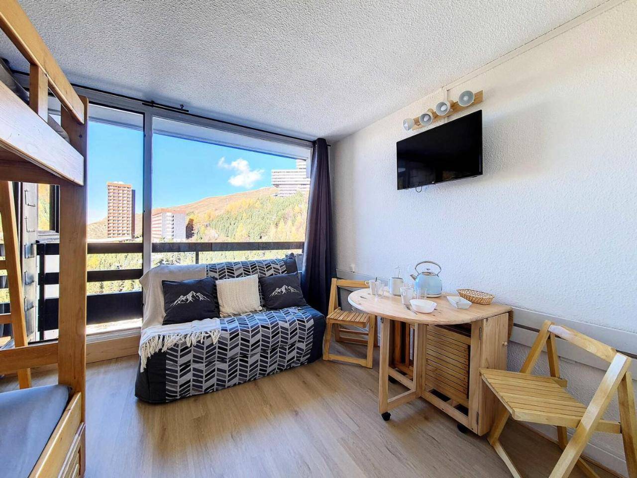 Residence Chaviere - Studio Agreable · Ski Au Pieds · Balcon Mae-2784, Les Menuires