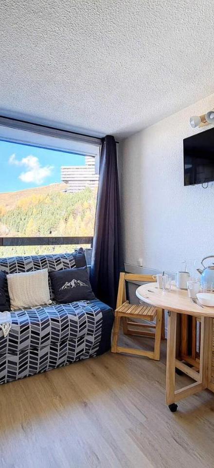 Studio – Residence Chaviere - Studio Agreable · Ski Au Pieds · Balcon Mae-2784