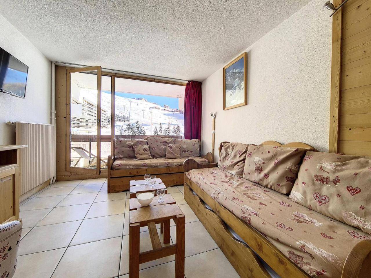 Residence Lac du Lou - Appartement Agreable · Ski Aux Pieds · Balcon Mae-0914, Les Menuires