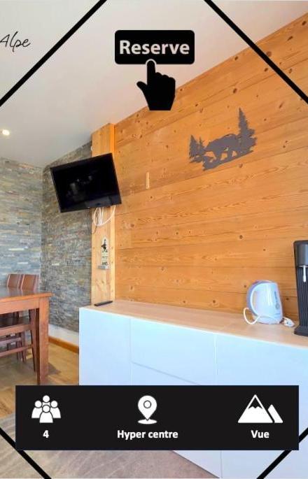 Studio Central Avec Superbe Vue Sur Les Montagnes – billede 1