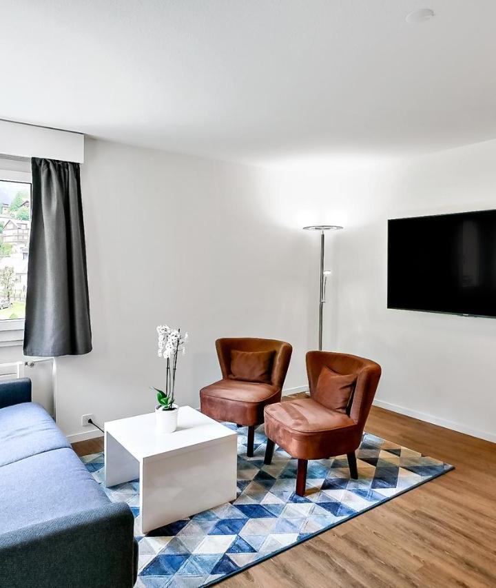 One-Bedroom Apartment (1 sofa bed) - Free WiFi – Apartment Nearby Titlis Station