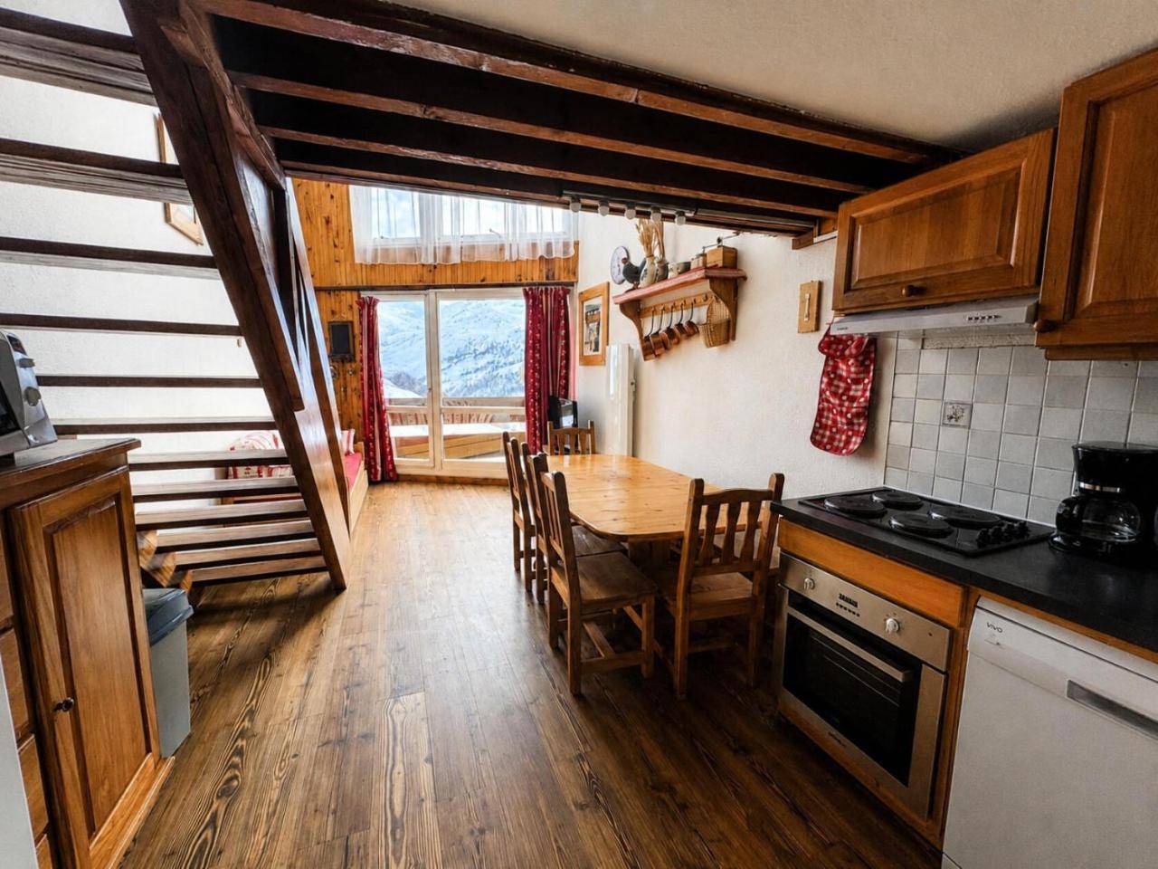 Residence Grande Masse - Duplex Mezzanine 8 Personnes Aux Menuires Mae-4384, Les Menuires