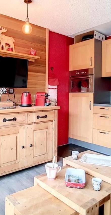 Studio – Residence Biellaz - Appartement Renove, Lumineux Et Chaleureux · Depart Et Retour Skis Aux Pieds · Vue Montagne Mae-1474
