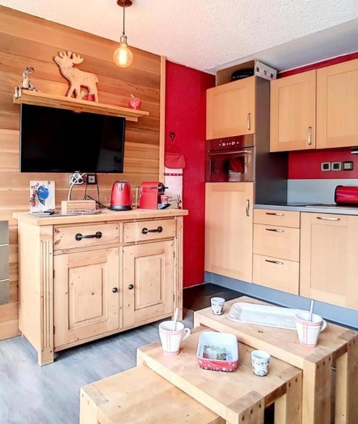 Studio – Residence Biellaz - Appartement Renove, Lumineux Et Chaleureux · Depart Et Retour Skis Aux Pieds · Vue Montagne Mae-1474
