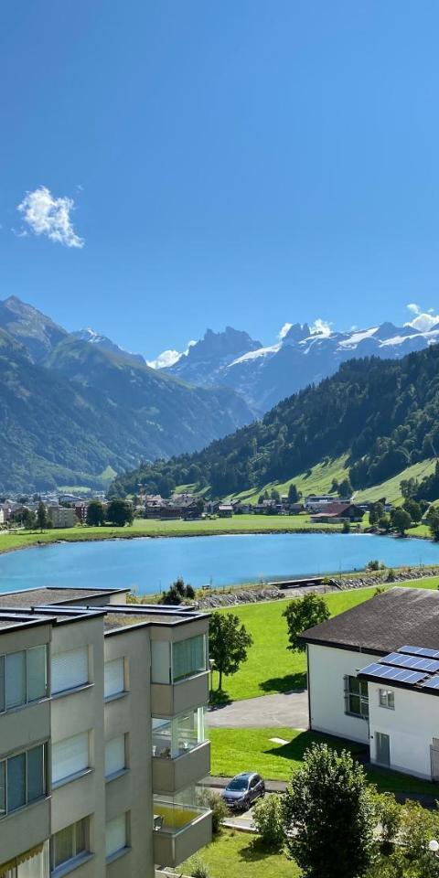 Wunderstay Alpine 303 New Studio with Lake & Mountain View – Engelberg