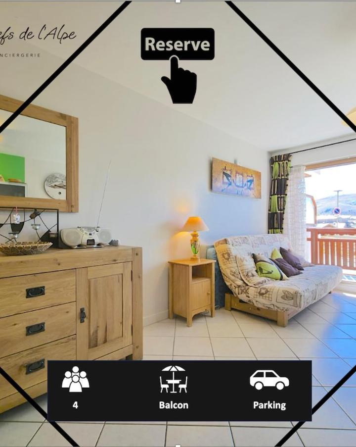 One-Bedroom Apartment (1 double bed) – Grand T2 Lumineux Avec Parking - 4 Personnes