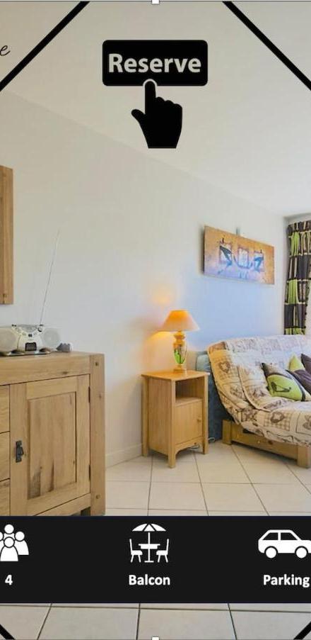 Grand T2 Lumineux Avec Parking - 4 Personnes – billede 1