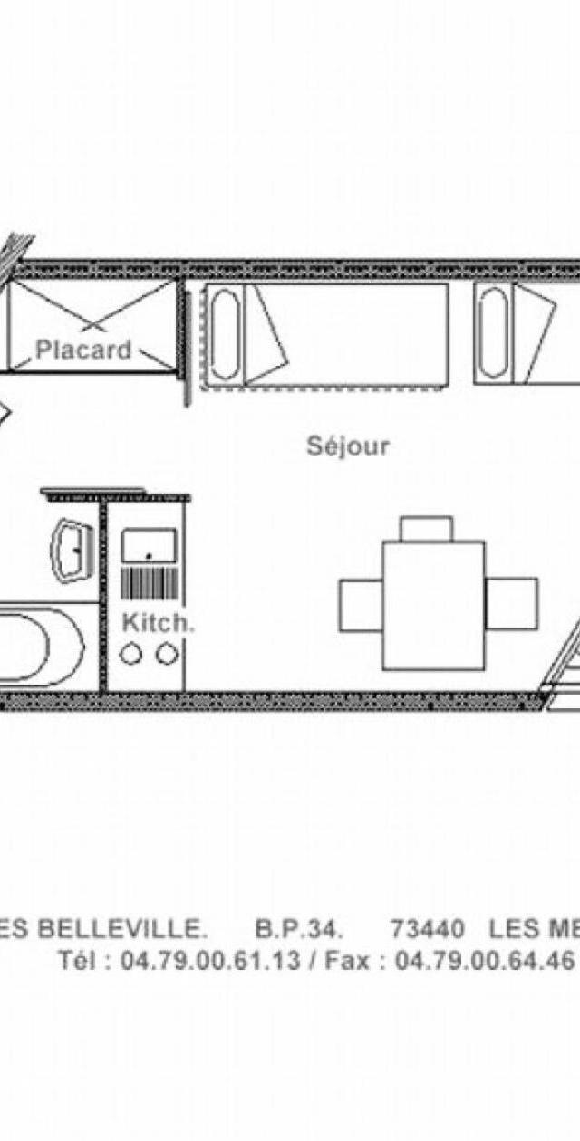 Residence Grande Masse - Studio Lumineux · Acces Direct Aux Pistes · Balcon Mae-2744 – bild 2