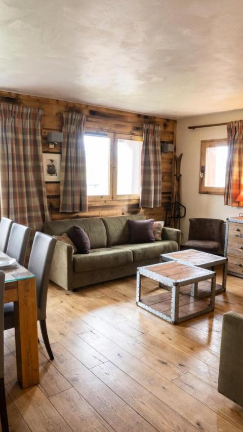 Chalet Le Cristallo - Chalet Cristallo Appartement 80m² 8 Pers Jolie Vue Renove Mae-7431 – Val Thorens