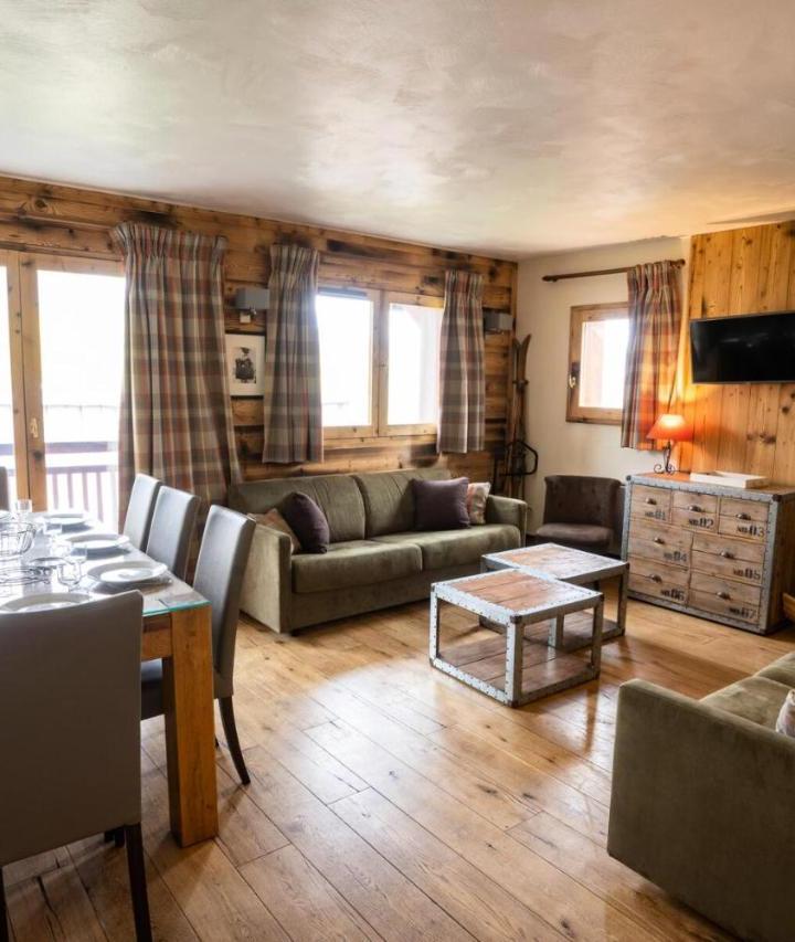 Appartement – Chalet Le Cristallo - Chalet Cristallo Appartement 80m² 8 Pers Jolie Vue Renove Mae-7431