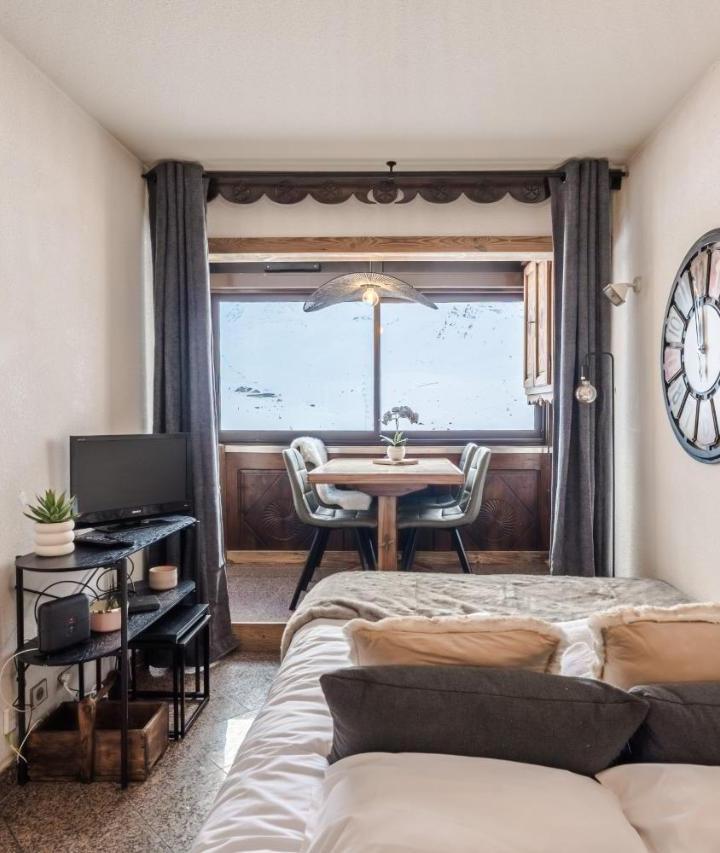 Apartment with City View (1 sofa bed) - Free WiFi – Smartstay Caron - Val Thorens