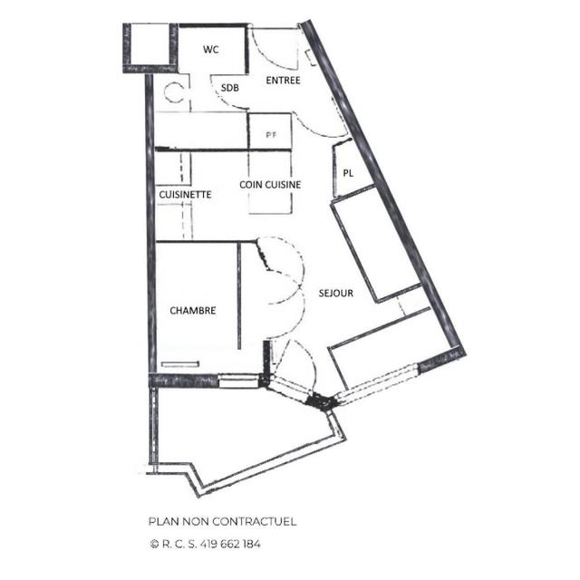 Residence Median - Appartement Equipe Pour 4 Personnes Aux Menuires Mae-5544 – bild 7
