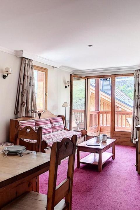 Residence Les Cristaux - Appartement Spacieux · Proche Des Pistes · Balcon · Sauna · Hammam · Wifi Mae-0604 – Les Menuires