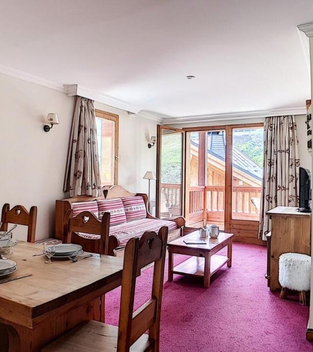 Residence Les Cristaux - Appartement Spacieux · Proche Des Pistes · Balcon · Sauna · Hammam · Wifi Mae-0604