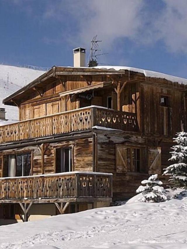 Alpe D'huez Houses - Chalet Justine - Duplex for Up To 15 People Amazing Location
