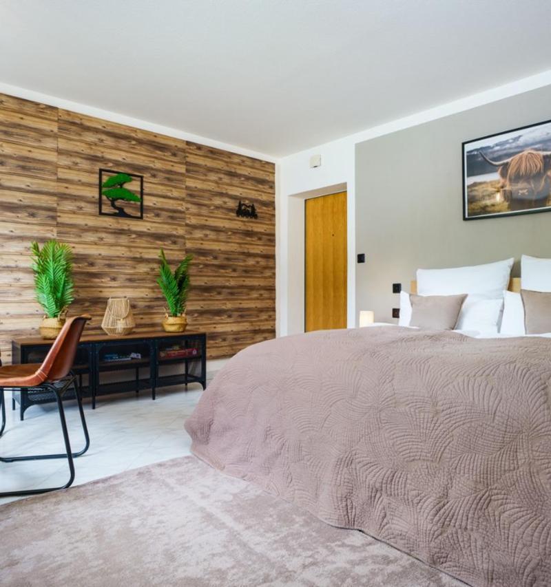 Helles, Chalet-Stil Apartment Mit Allalinblick