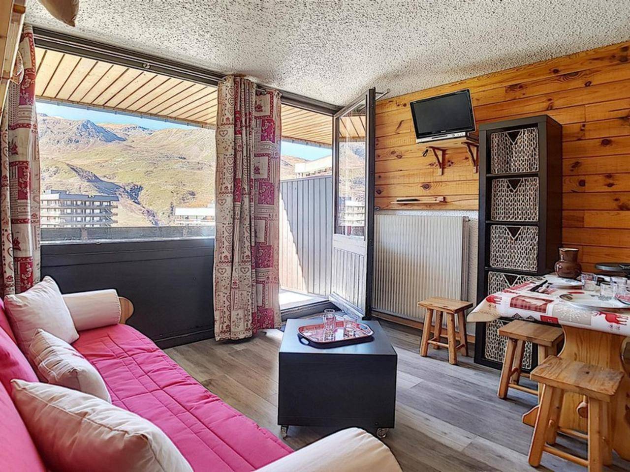 Studio Renove Au Centre, Balcon, Pres Des Remontees - Fr-1-344-607, Les Menuires