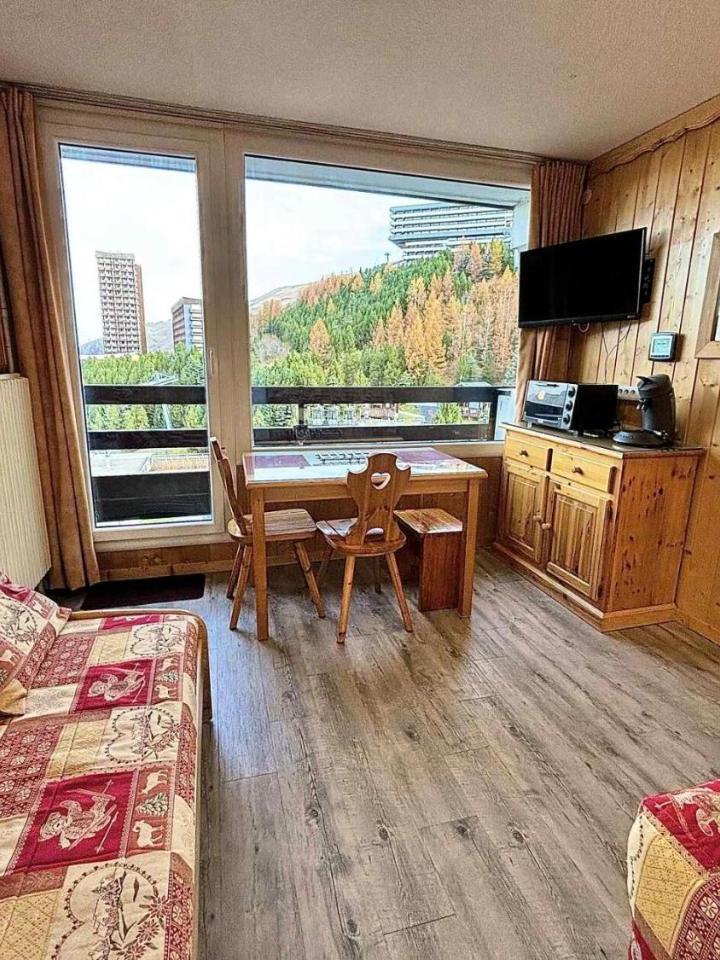 Studio – Residence Chaviere - Studio Equipe Ski Aux Pieds Ideal Couple Appartement Pour 2 Personnes Mae-4074