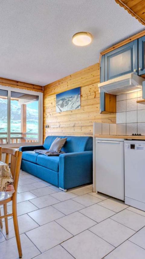 Slope Side Studio with Mountain Views – Val Thorens
