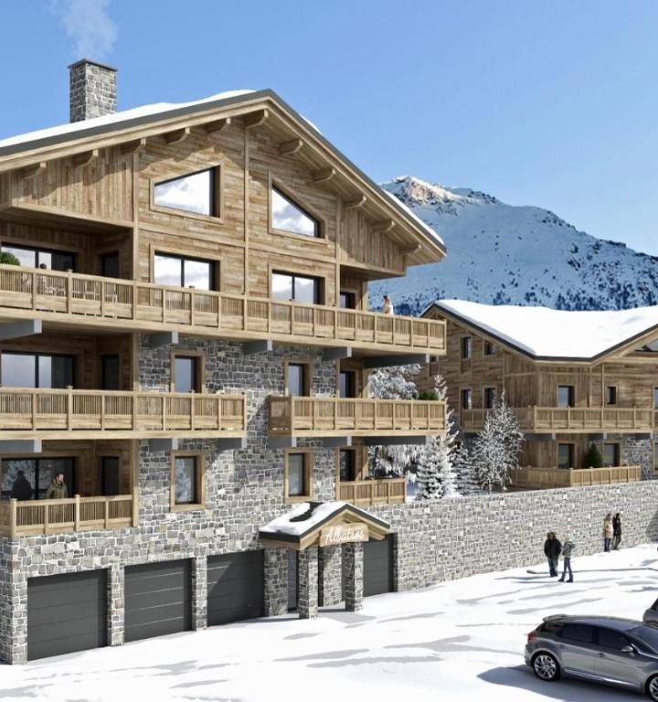 Apartment with Mountain View (1 bunk bed) - Free WiFi – Homency - Residence Chalets du Golf - Albatros A203
