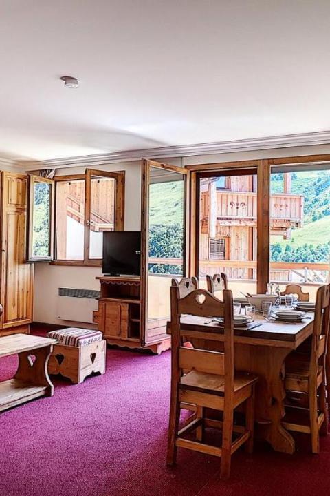 Residence Les Cristaux - Appartement Spacieux & Renove · Proche Des Pistes · Balcon · Sauna · Hammam · Wifi Mae-0524 – Les Menuires