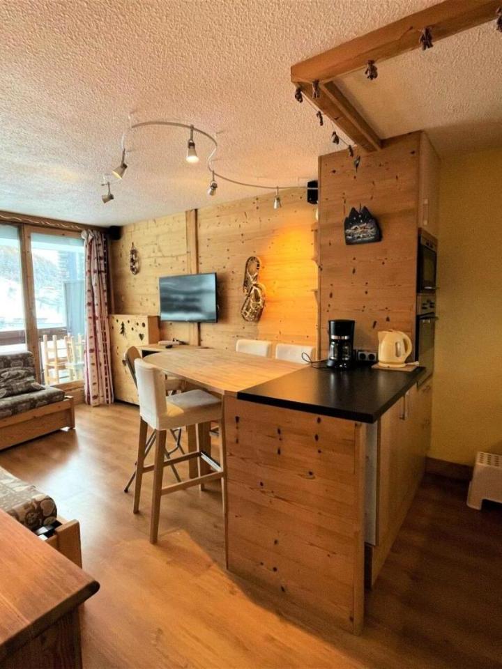 Apartment (1 double bed) – Residence Peclet - Magnifique Appartement 4 Pers Ski Au Pied Au Coeur Des Menuires Mae-5454