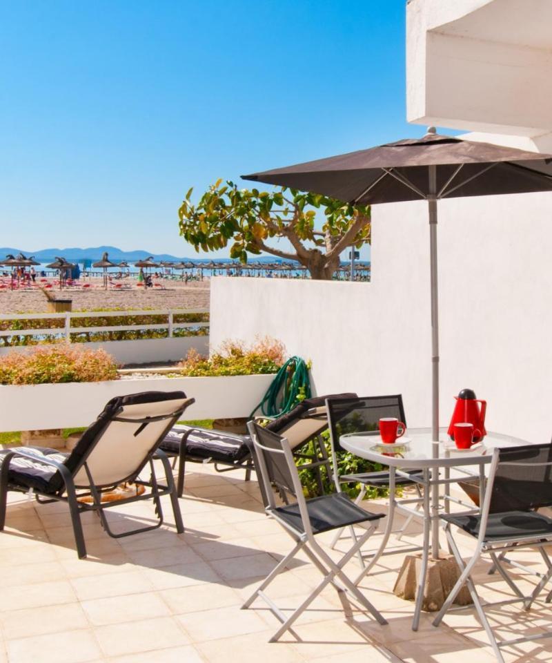 Apartment Oiza Sand Castle 24 at Alcudia Beach, Wifi And Aircon