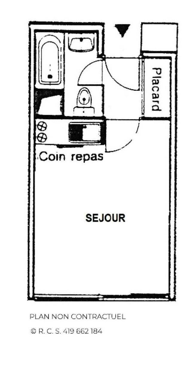Residence Sarvan - Studio Pour 2 Cuisine Equipee Et Proche Des Pistes Ideal Couple Mae-6054 – billede 7