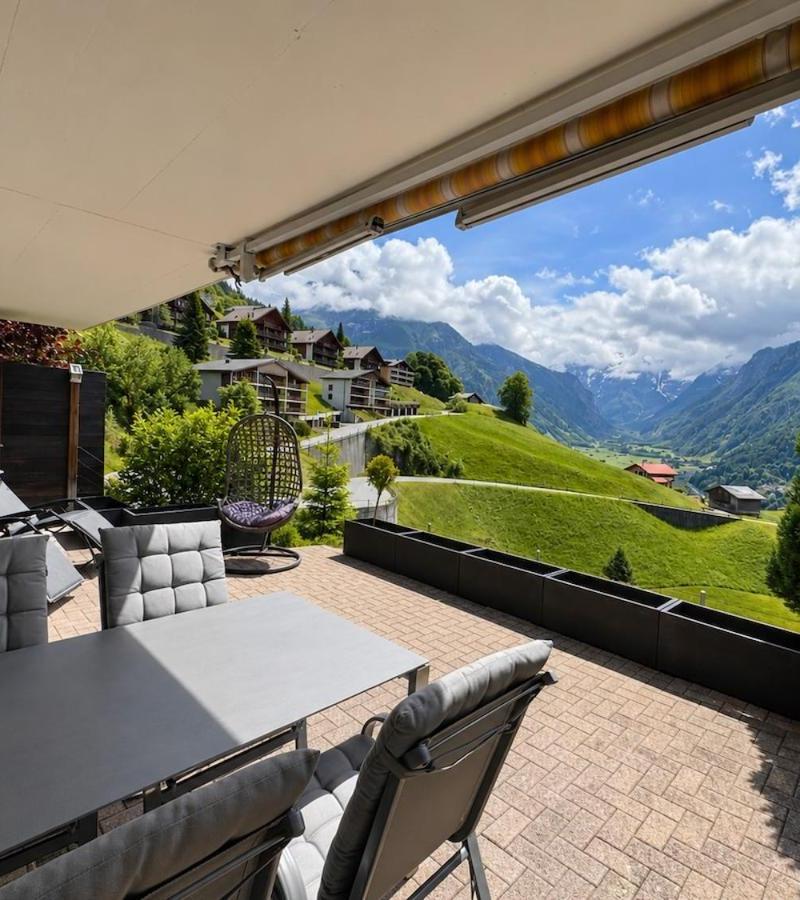 Moderne Wohnung Mit Sonniger Terrasse, Blick Auf Die Berge Und Das Engelbergertal