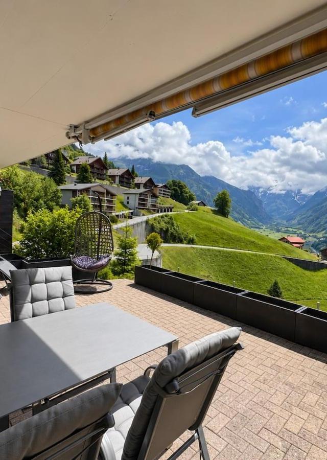 Moderne Wohnung Mit Sonniger Terrasse, Blick Auf Die Berge Und Das Engelbergertal