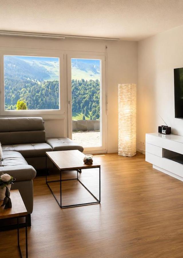 Moderne Wohnung Mit Sonniger Terrasse, Blick Auf Die Berge Und Das Engelbergertal – billede 2