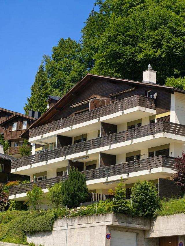 Moderne Wohnung Mit Sonniger Terrasse, Blick Auf Die Berge Und Das Engelbergertal – billede 3